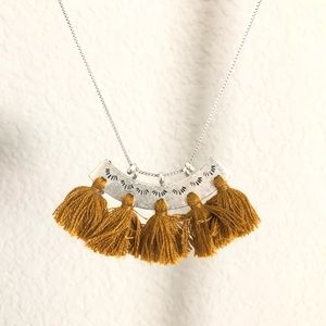 madewell tassel necklace